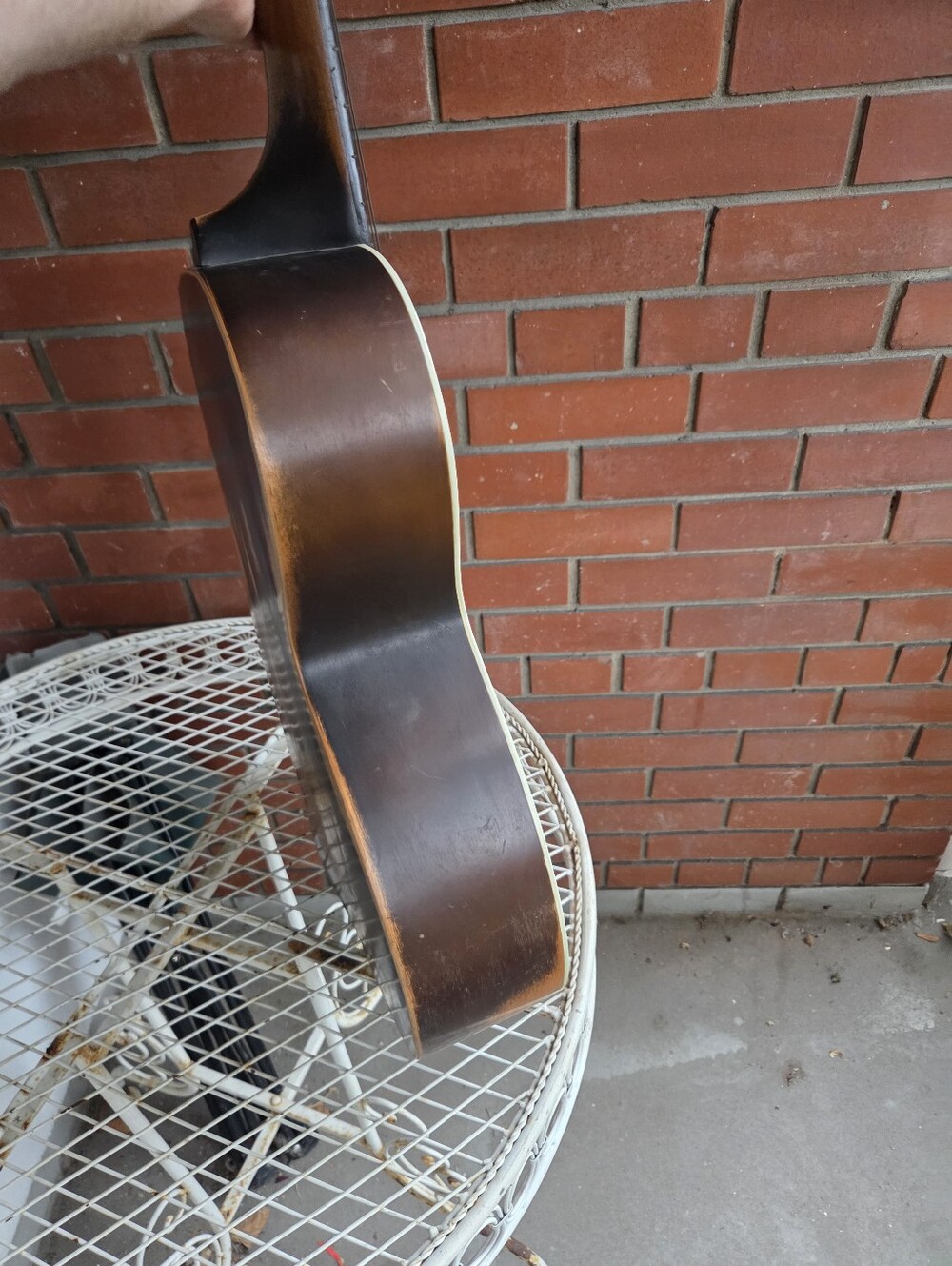 Vintage 1937 Supertone Gene Autry "Round-Up" Parlor Guitar - Rare Stencil - Picture 6 of 11